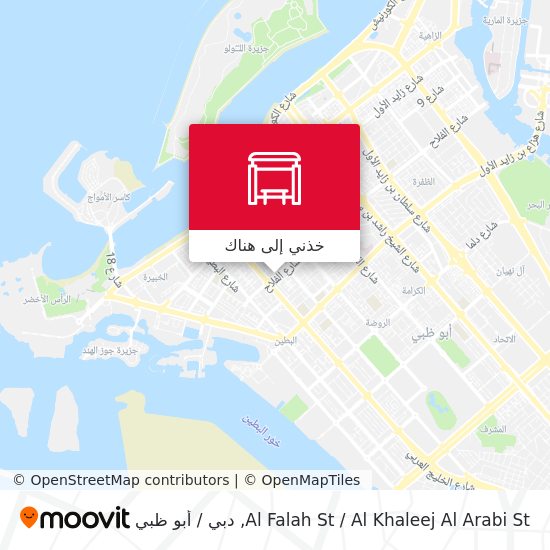 خريطة Al Falah St / Al Khaleej Al Arabi St