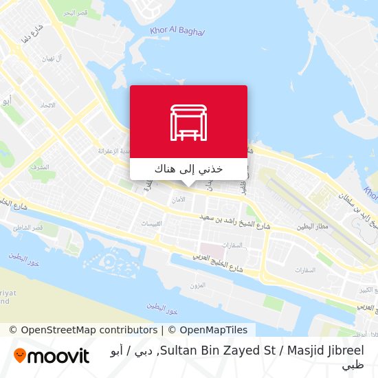 خريطة Sultan Bin Zayed St / Masjid Jibreel
