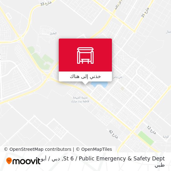 خريطة St 6 / Public Emergency & Safety Dept