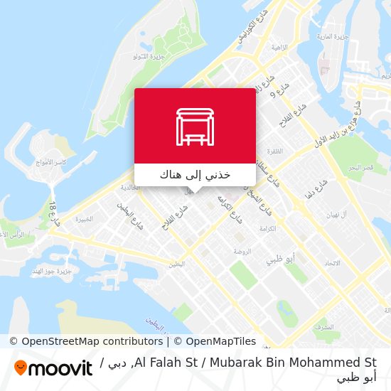خريطة Al Falah St / Mubarak Bin Mohammed St
