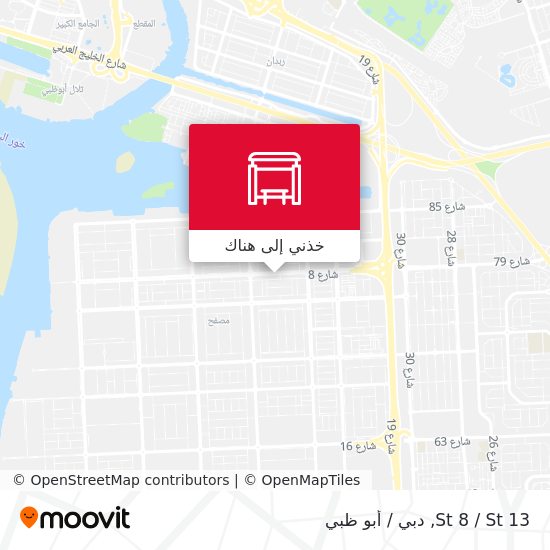 خريطة St 8 / St 13
