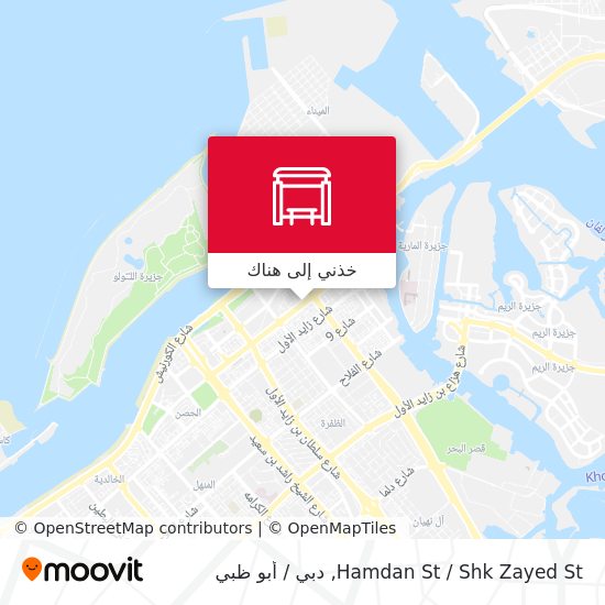 خريطة Hamdan St / Shk Zayed St