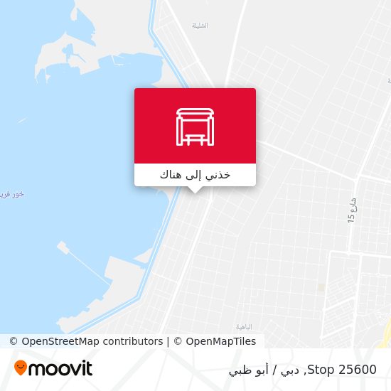خريطة Stop 25600