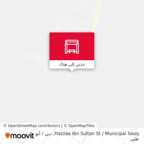 خريطة Hazzaa Ibn Sultan St  / Municipal Souq