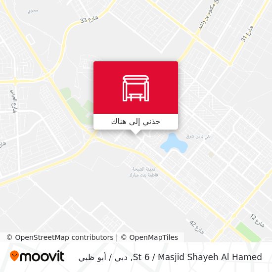 خريطة St 6 / Masjid Shayeh Al Hamed