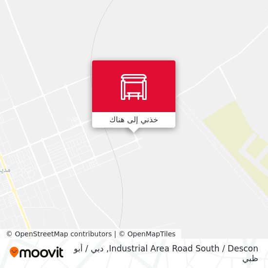 خريطة Industrial Area Road South / Descon