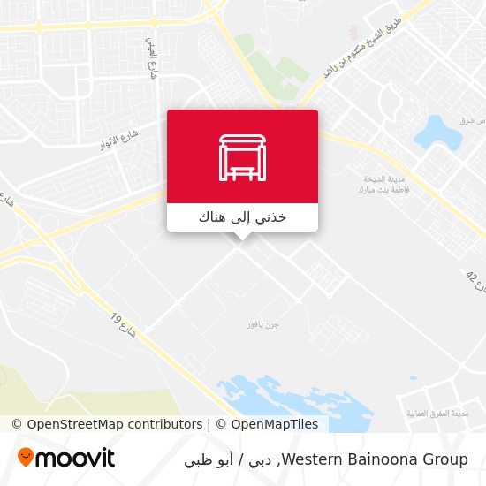 خريطة Western Bainoona Group