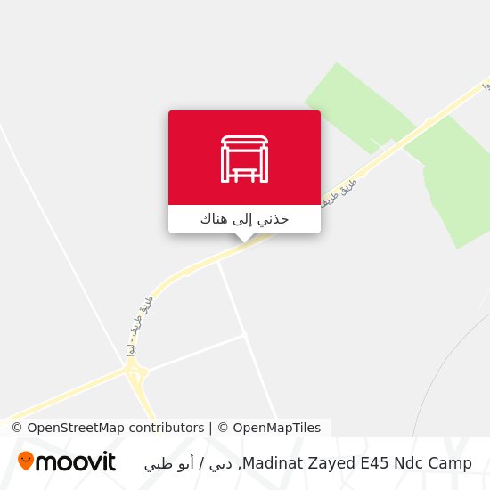 خريطة Madinat Zayed E45 Ndc Camp