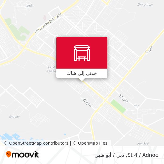 خريطة St 4 / Adnoc