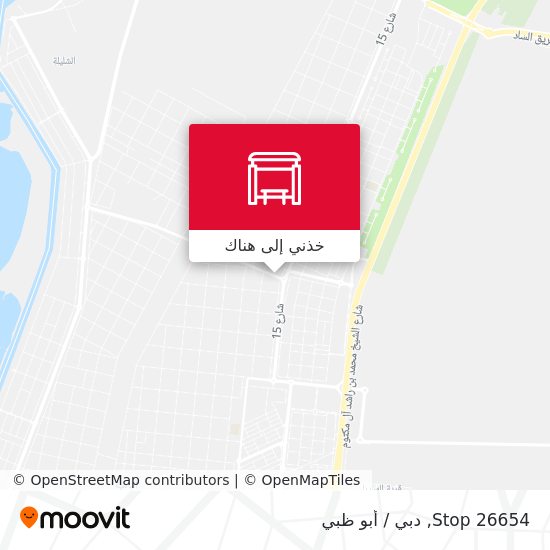 خريطة Stop 26654