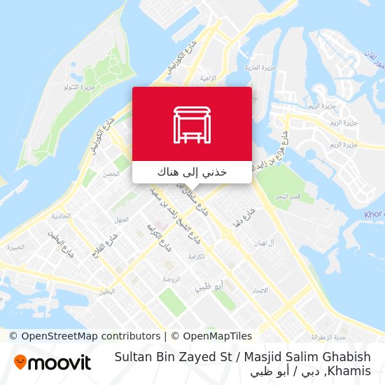 خريطة Sultan Bin Zayed St / Masjid Salim Ghabish Khamis