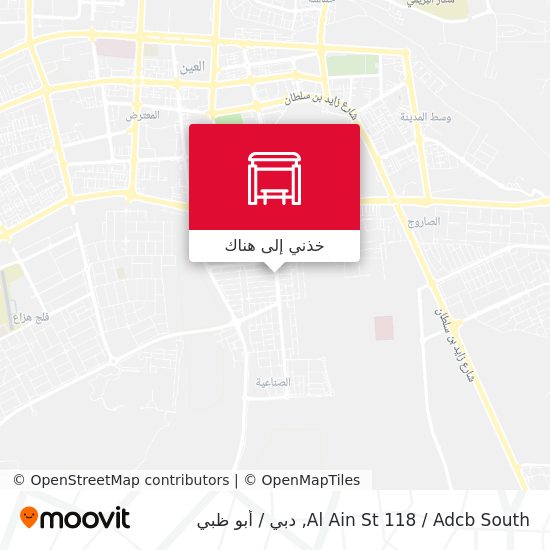 خريطة Al Ain St 118 / Adcb South