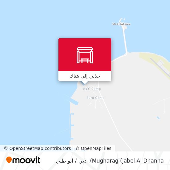خريطة Mugharag (Jabel Al Dhanna)