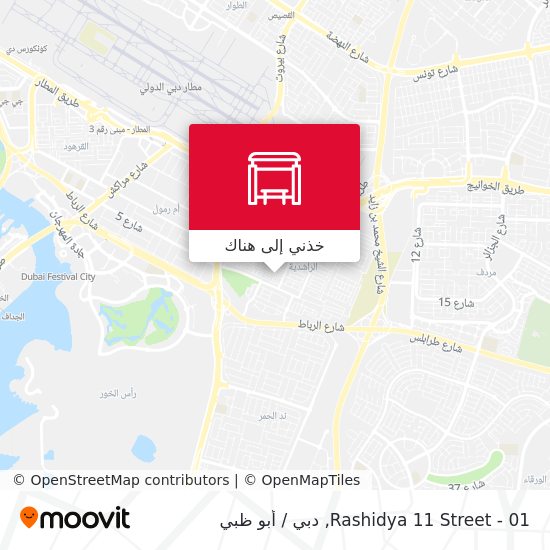 خريطة Rashidya 11 Street - 01