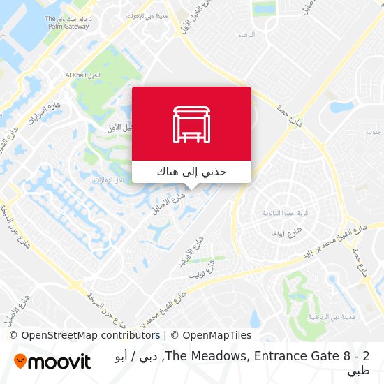 خريطة The Meadows, Entrance Gate 8 - 2