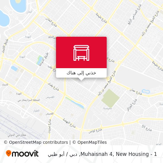 خريطة Muhaisnah 4, New Housing - 1