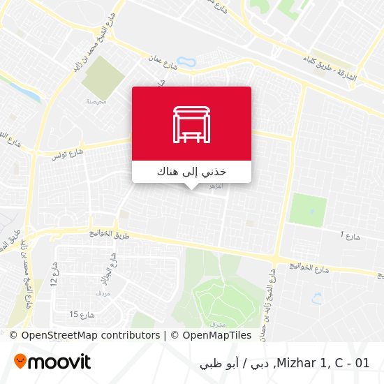خريطة Mizhar 1, C - 01