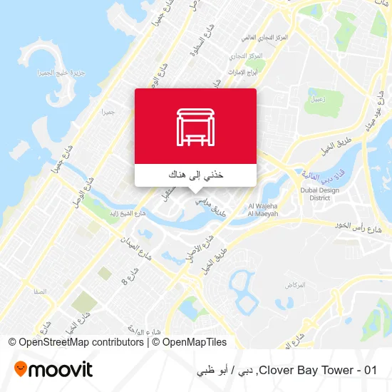 خريطة Clover Bay Tower - 01