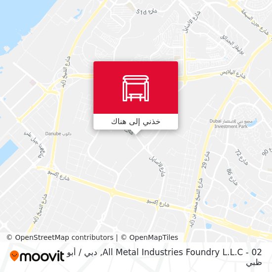 خريطة All Metal Industries Foundry L.L.C - 02