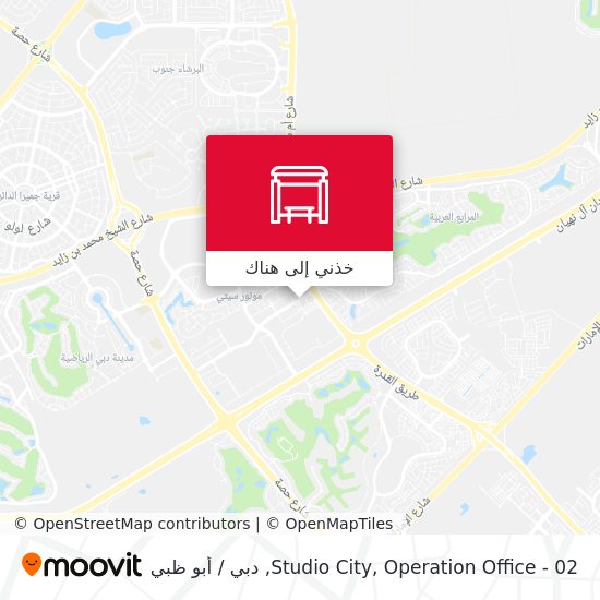 خريطة Studio City, Operation Office - 02