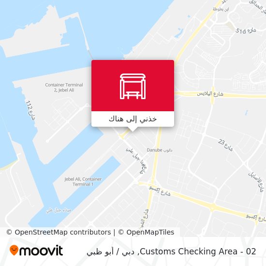 خريطة Customs Checking Area - 02