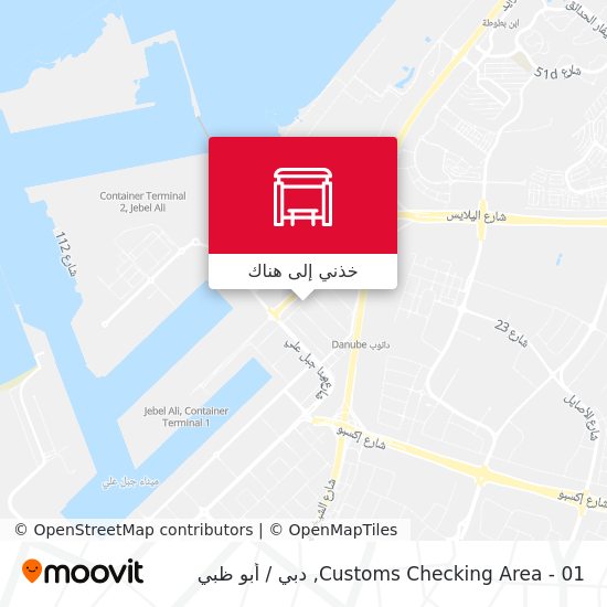 خريطة Customs Checking Area - 01