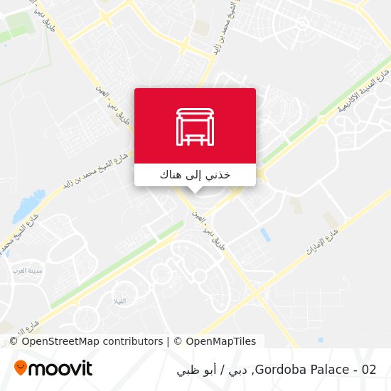 خريطة Gordoba Palace - 02