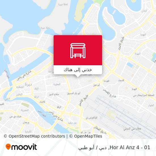 خريطة Hor Al Anz 4 - 01