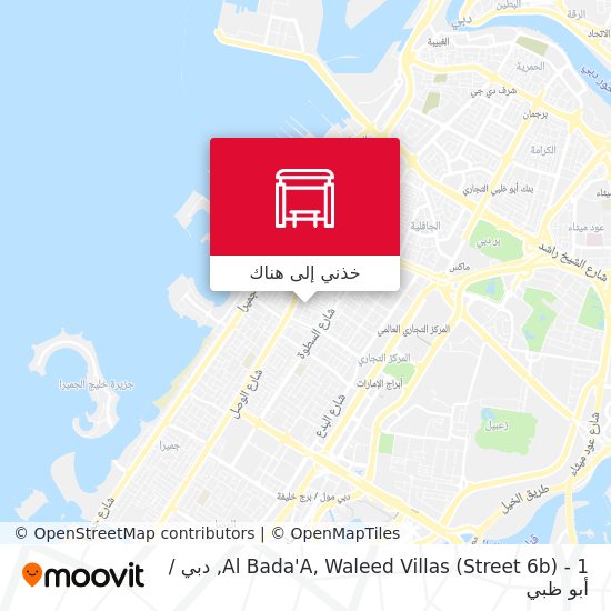 خريطة Al Bada'A, Waleed Villas (Street 6b) - 1