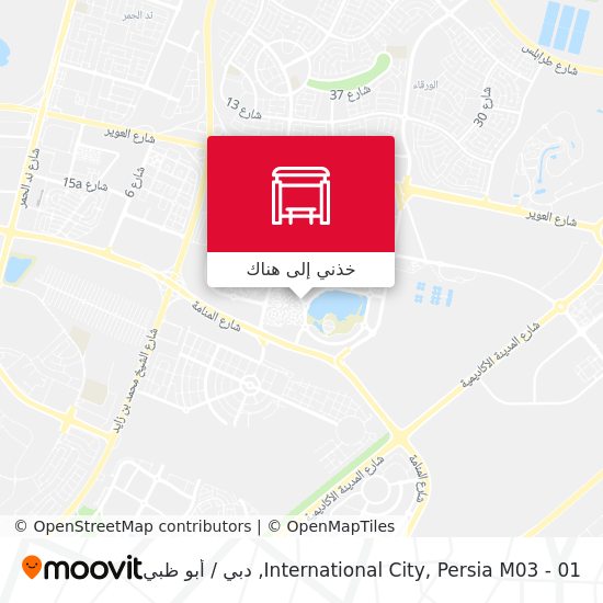 خريطة International City, Persia M03 - 01