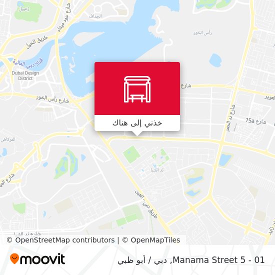 خريطة Manama Street 5 - 01