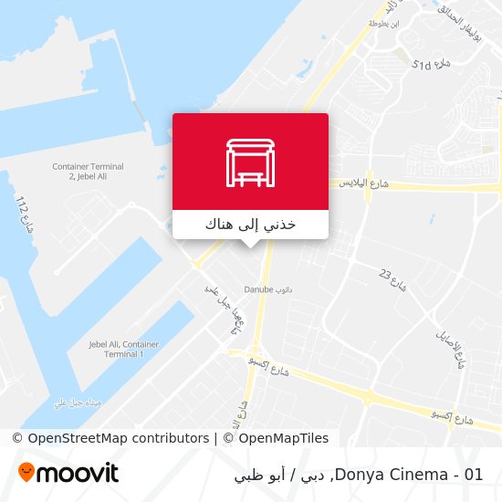 خريطة Donya Cinema - 01