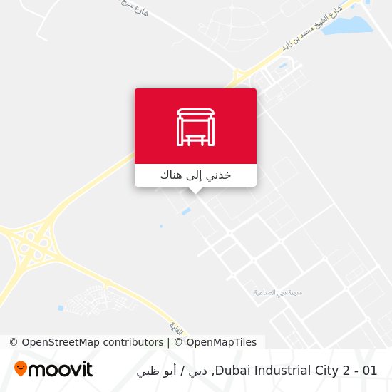 خريطة Dubai Industrial City 2 - 01