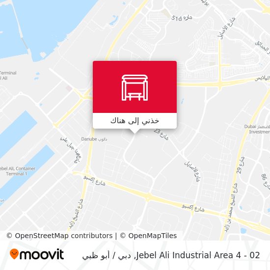 خريطة Jebel Ali Industrial Area 4 - 02