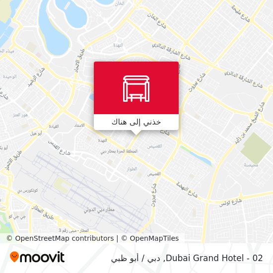 خريطة Dubai Grand Hotel - 02