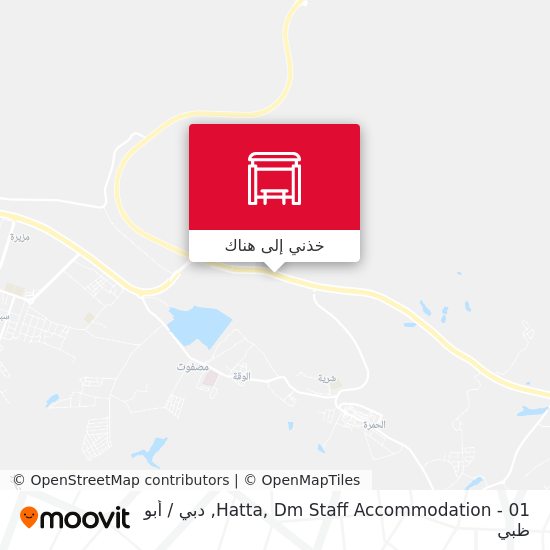 خريطة Hatta, Dm Staff Accommodation - 01