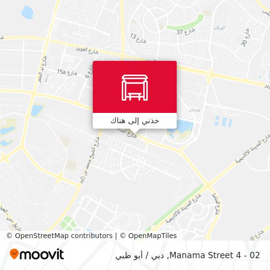 خريطة Manama Street 4 - 02