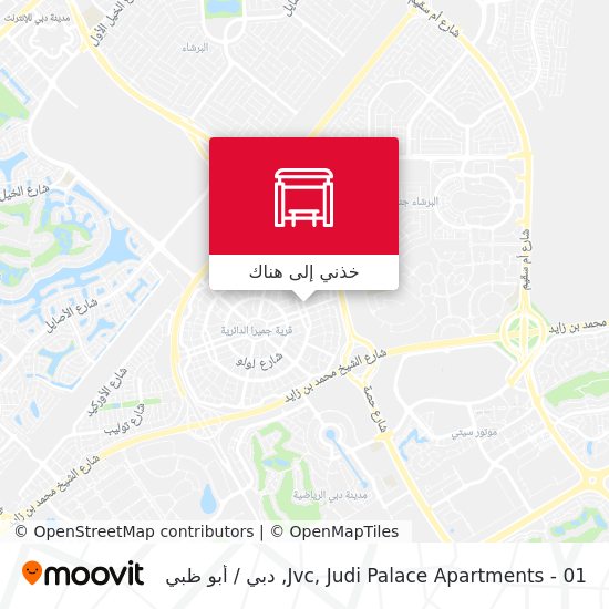 خريطة Jvc, Judi Palace Apartments - 01