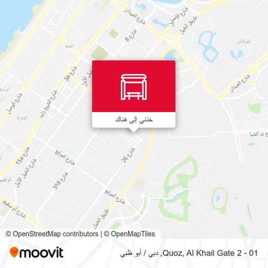 خريطة Quoz, Al Khail Gate 2 - 01