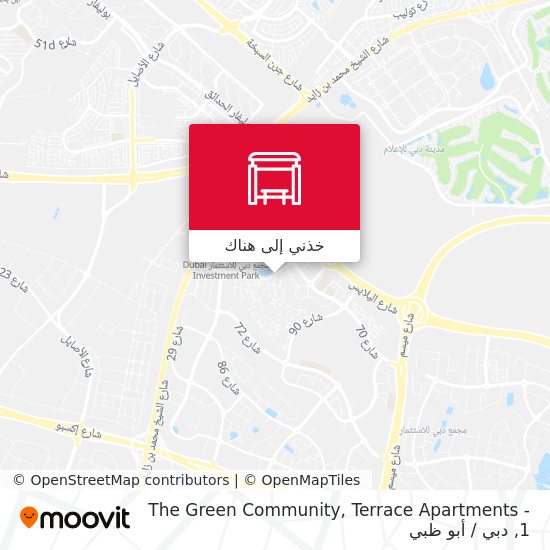 خريطة The Green Community, Terrace Apartments - 1