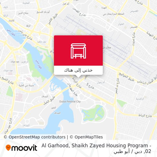 خريطة Al Garhood, Shaikh Zayed Housing Program - 02