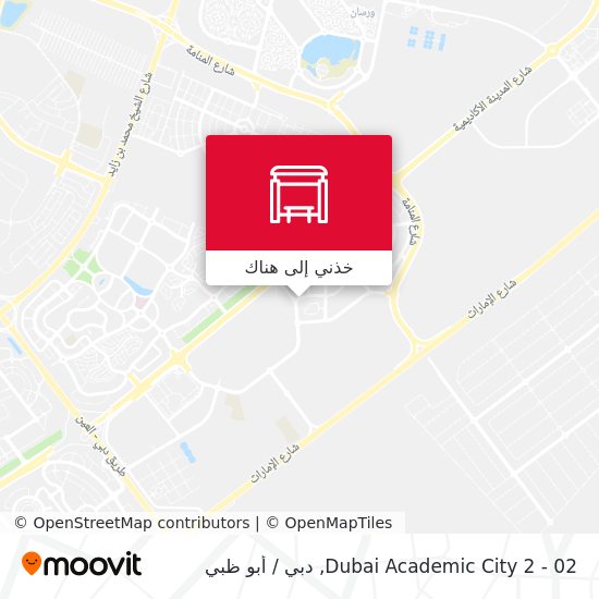 خريطة Dubai Academic City 2 - 02