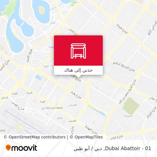 خريطة Dubai Abattoir - 01