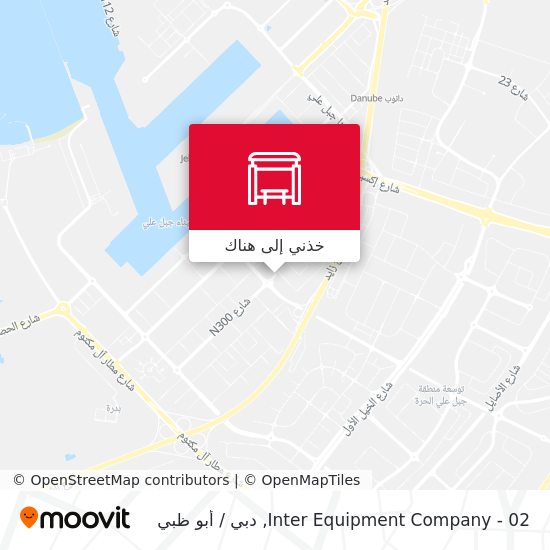 خريطة Inter Equipment Company - 02