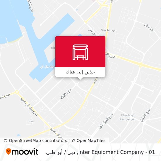 خريطة Inter Equipment Company - 01