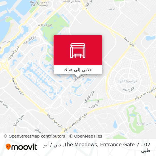 خريطة The Meadows, Entrance Gate 7 - 02