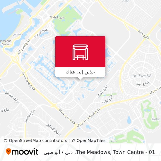 خريطة The Meadows, Town Centre - 01