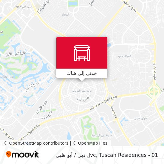 خريطة Jvc, Tuscan Residences - 01