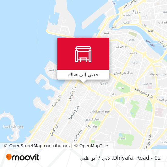 خريطة Dhiyafa, Road - 02