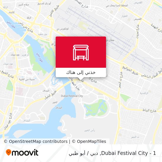 خريطة Dubai Festival City - 1